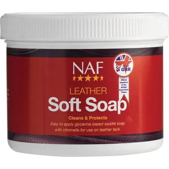 Pro koně LEATHER SOFT mýdlo na kůži 400g NAF
