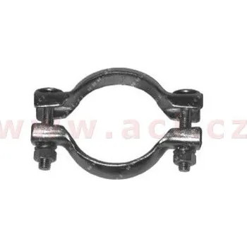 Auto-moto spona výfuku 66 mm, 2 šrouby (Citroen, Peugeot, Renault)