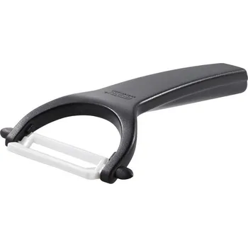 Stojan na nože Keramická škrabka Gefu CERAMO černá D.13,8cm