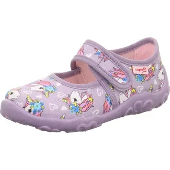Dívčí obuv SUPERFIT dětské papučky BONNY fialová jednorožec 1-800283-8530 Velikost: 35
