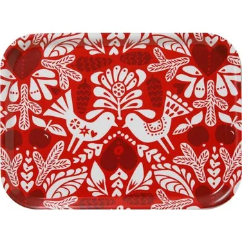 Malý servírovací tác Winter Bird 27x20, Klippan Švédsko