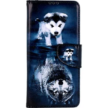 Pouzdro na mobilní telefon Pouzdro Xiaomi Redmi Note 12S knížkové Odraz vlka (kryt neboli obal na Xiaomi Redmi Note 12S)