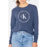 Dámská mikina Calvin Klein Jeans - Velikost 2XL, Barva Modrá 55645 3681500