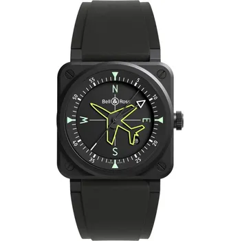 Hodinky Pánské hodinky Instruments Bell &amp; Ross BR03ACPSCESRB