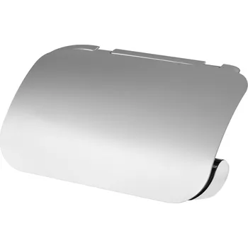 BISK Erga NATURA, držák na WC papír s krytem na zeď, chromová, ERG-04313