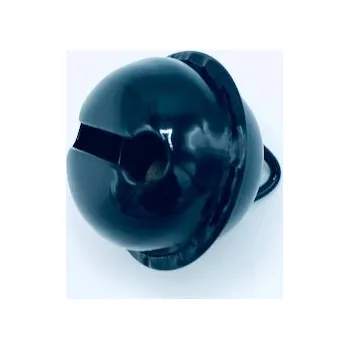 Rolnička kovová černá 18mm (1ks)