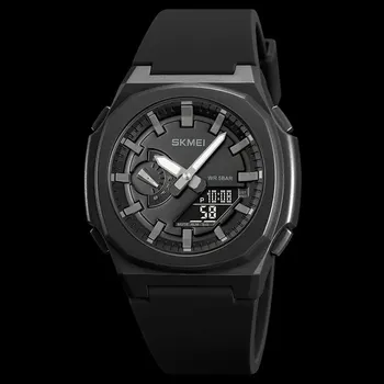 Hodinky Vodotěsné pánské sportovní hodinky - Černá Šedá Černá