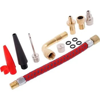 pumpička Carmotion Adaptéry pro foukání pneumatik , sada 12 ks v plastovém boxu