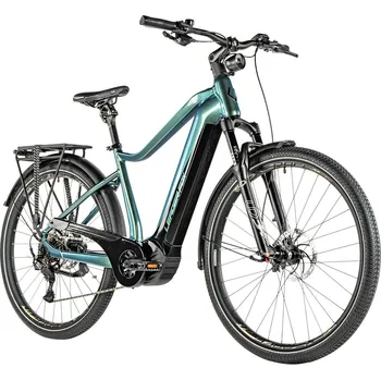 Elektrokolo Leader Fox SABA PÁNSKÁ 29",PANASONIC GX ULTIMATE trekingové elektrokolo, green bottle Velikost: 19"