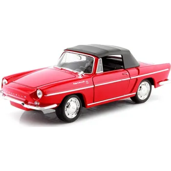 autíčko Model auta Welly 1:24 Renault Caravelle červená/černá střecha