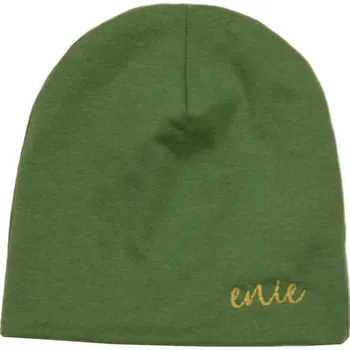 Čepice ENIE BABY dětská čepice BAMBOO khaki 6-9m