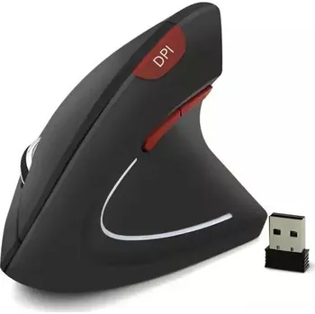 Myš Vertikální ergonomická myš | bezdrátová myš a podložka - Myš