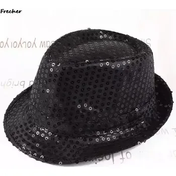 Klobouk Flitrový barevný párty klobouk - BK2