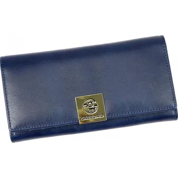 Peněženka Dámská kožená peněženka modrá- Gregorio Raffici modrá
