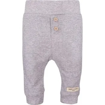 Eevi Legíny s knoflíčky Simply Comfy - ŠEDÝ MELÍR - 86