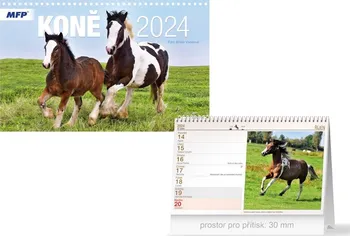 Kalendář MFP Stolní kalendář Koně 2024