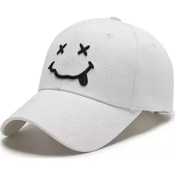 Kšiltovka Unisex kšiltovka s výšivkou - S033 Bílá