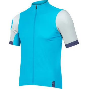cyklistický dres Endura dres FS260 s krátkým rukávem (Relaxed Fit) Svítivě Modrá - vel. L r.23