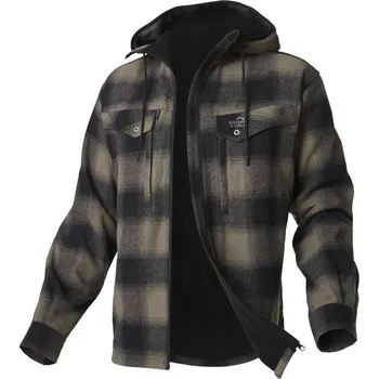 Pánská softshellová bunda Zateplená Bunda s Kapucí Geoff Anderson Ezmar2+ Zelená Velikost XXXL