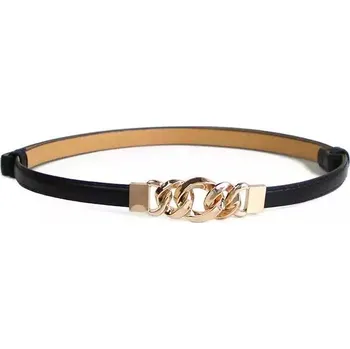 Opasek Dámský opasek s přezkou - Černá