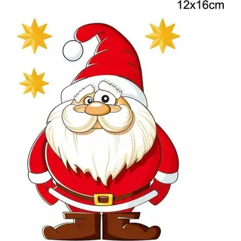 Vánoce Vánoční dekorace na okno | vánoční samolepka na okno - 13