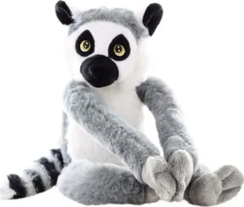 Plyšová hračka Plyšový Lemur s rukama na suchý zip 38 cm