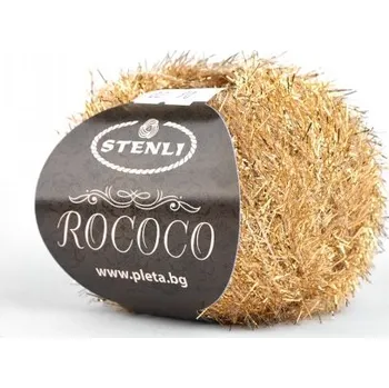 Příze Příze Stenli Rococo zlatá (Příze Stenli Rococo zlatá)
