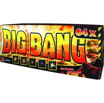 Zábavní pyrotechnika Xplode Kompakt Big bang 64 ran