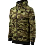 Mikina Camo Zipper CZ green camo M
