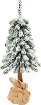 Vánoční stromek Nohel Garden Umělý vánoční zasněžený smrk na dřevěném kmeni 70 cm