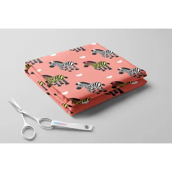 Softshell s beránkem, Zebry a srdíčka Barva: Růžová