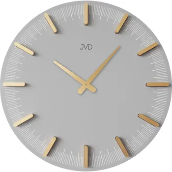 Hodiny Designové nástěnné hodiny JVD HC401.2 šedá