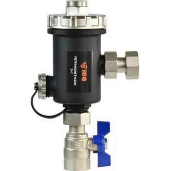 Ochranný vodní filtr IBO I-002 MINI Magnetický filtr 3/4" k montáži do ÚT 003172
