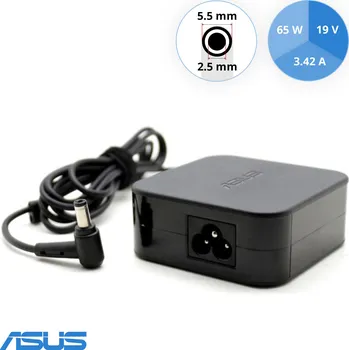 Adaptér k notebooku Originální adaptér ASUS EXA1203YH 19V 3,42A 65W - lehce škráblý