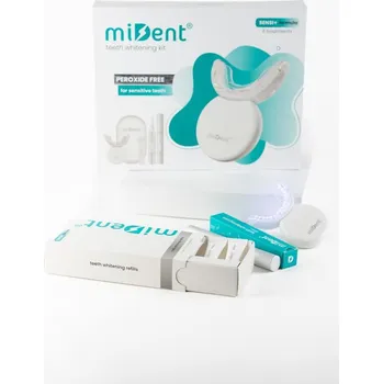 Přípravek na bělení zubů Sada pro bělení zubů sensi+ miDent