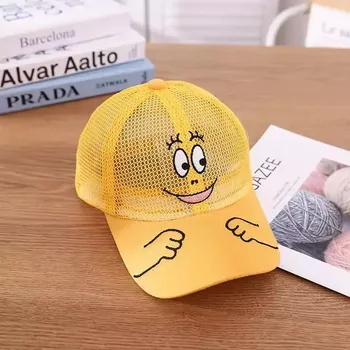 Kšiltovka Letní prodyšná dětská kšiltovka - žlutá