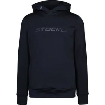Pánská móda Pánská mikina Stöckli HOODY PULLOVER - černá XXL