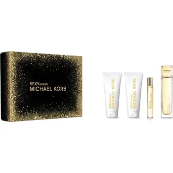 Dámský parfém Michael Kors Michael Kors Sexy Amber SET: Parfumovaná voda 100ml + Parfumovaná voda 10ml + Tělové mléko 100ml + Sprchový gél 100ml Pre ženy Parfumovaná voda