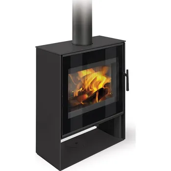 Krbová kamna ROMOTOP ALEDO G krbová kamna 6kW, černá/černá matná