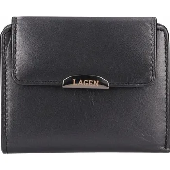 Peněženka Dámská kožená peněženka 50722 Lagen černá