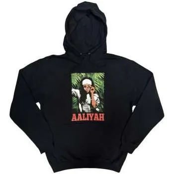 Pánská mikina Merch Aaliyah: Aaliyah Unisex Pullover Hoodie: Foliage (medium) M