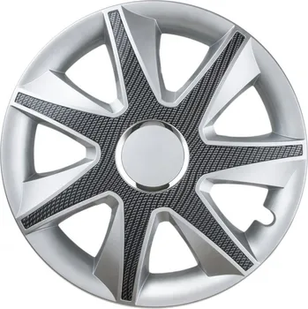 Autolékárnička Leoplast Poklice na kola Run stříbrno-carbonové 16''