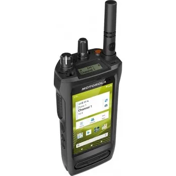 Vysílačka MOTOTRBO ION UHF LTE GNSS BT WIFI| UHF STUBBY 400-450 MHz (6cm)| IMPRES Single Unit| Plastové pouzdro s klipem za opasek| Bez druhé baterie Radiostanice MOTOROLA