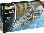 Revell German Battleship WWII Tirpitz…