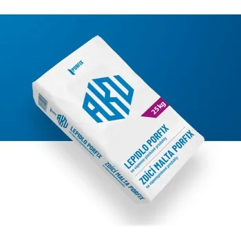 Průmyslové lepidlo PORFIX Lepidlo - zdící malta AKU