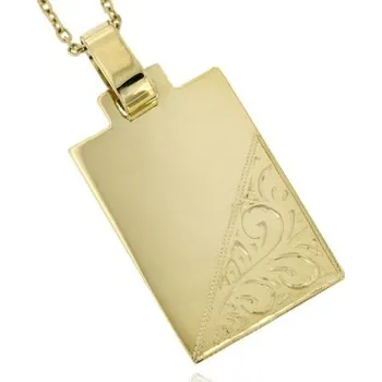 Přívěsek Zlatnictví U Kostela Zlatý přívěsek destička 511 467706687