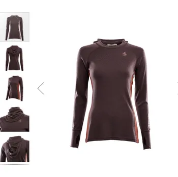 Dámská mikina Dámská mikina Aclima WarmWool Hood Sweater 105382 + doprava zdarma Barva: Modrá Navy, Velikost: S