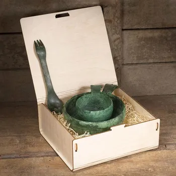 Kempingové nádobí Kupilka dárková sada PREMIUM S - Conifer (GREEN)