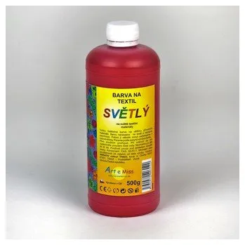 Speciální výtvarná barva ARTEMISS Barva na textil 500g, růžová