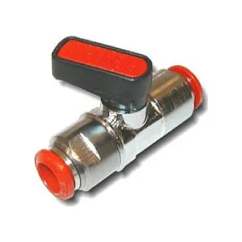 Vodovodní kohout Vzduchová rychlospojka Ø6, kulový kohout 11817